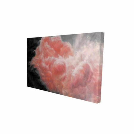 FONDO 12 x 18 in. Dark Clouds-Print on Canvas FO2774250